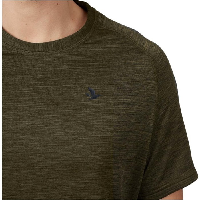 2022 Seeland Mens Active Short Sleeve T-Shirt 1602101 - Pine Green